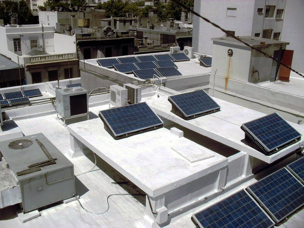 Edificio con energia solar - Montevideo - uruguay