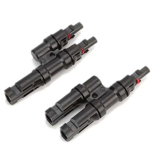 Conectores MC4 Branch 2H/1M - 2M/1H Par