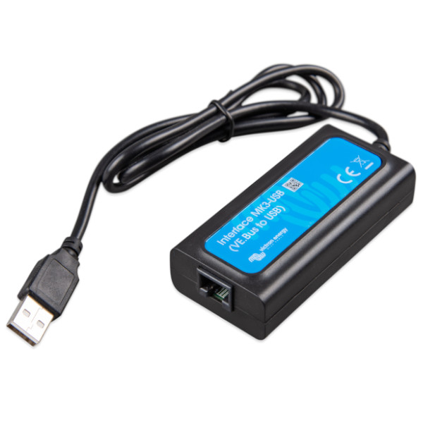 Interface para configuración de equipos Victron VE.Bus. MK3-USB