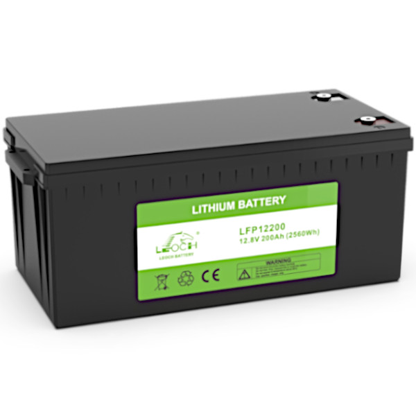 Batería Litio LiFePo4 Leoch Monobloque 12V 200Ah