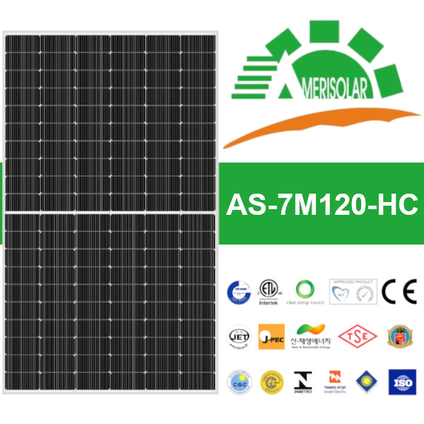 Panel N-Type Mono Amerisolar 120c  470Wp - AS-7M120N-HC-470W