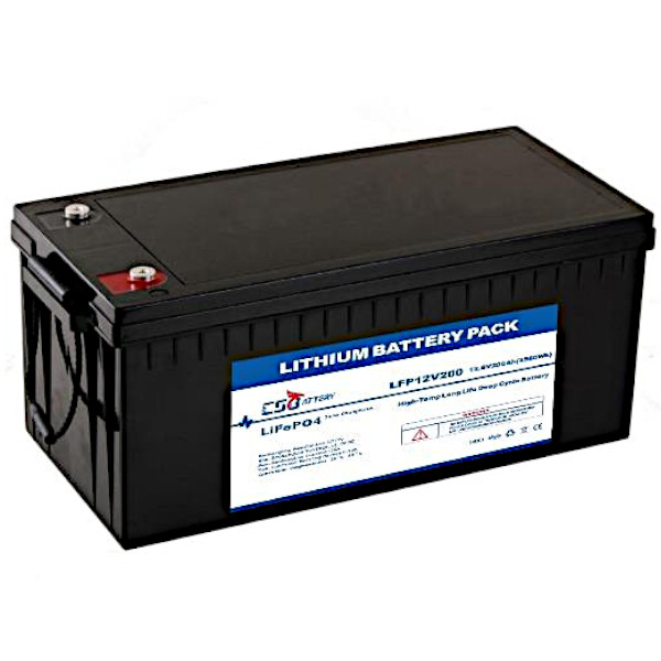 Bateria Litio CS Battery LP-12V200AH (LiFePo4) - SKU: BA00007