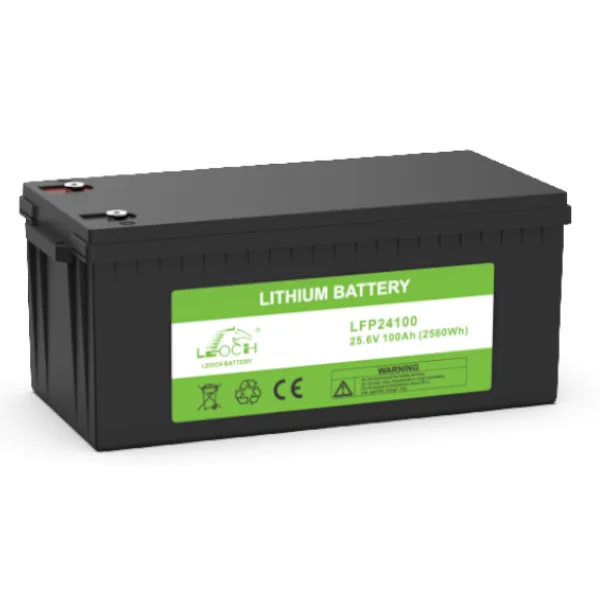 Batería Litio LiFePo4 Leoch Monobloque 24V 100Ah - SKU: BA00084