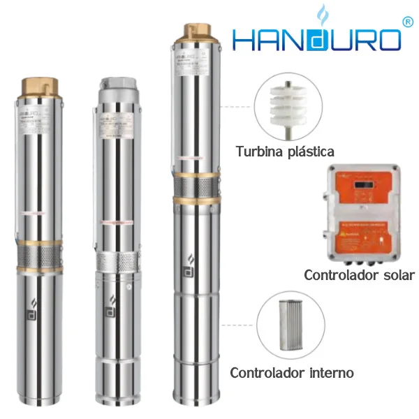 Bomba Sumergible Handuro HD-4SC12-50-96-750-A/D - 4' - SKU: BO00054