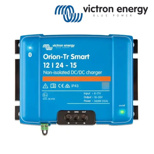 Cargador DC/DC Aislado Victron Orion-Tr Smart 12/24-15A (360W) - SKU: PW00018