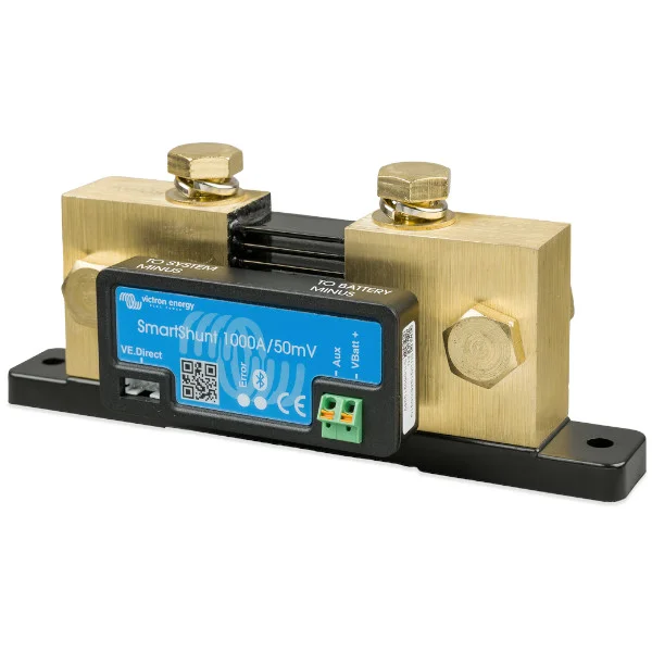 Monitor de baterías Smartshunt 1000A/50mV Bluetooth Victron - SKU: AC00044