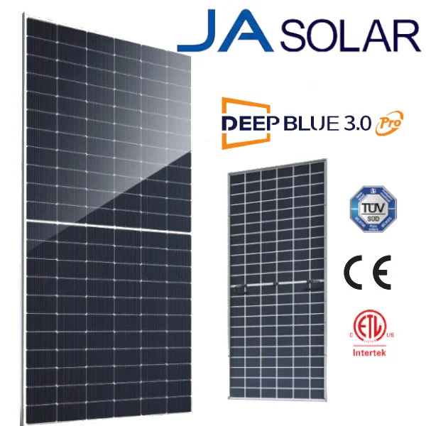 Panel Mono Perc Bifacial JA Solar 132c 615Wp - JAM66D45-615W/LB - SKU: PV00086