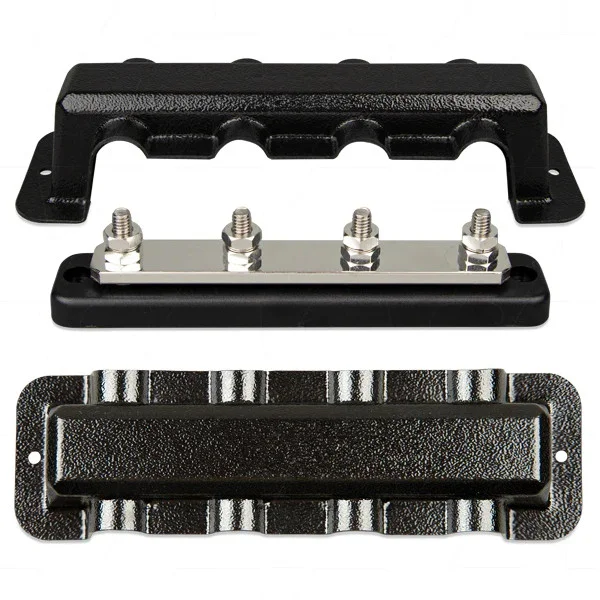 Victron Busbar 250A 4P +cover - SKU: AC00060